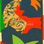Abstract Floral Collage with Bold Shapes