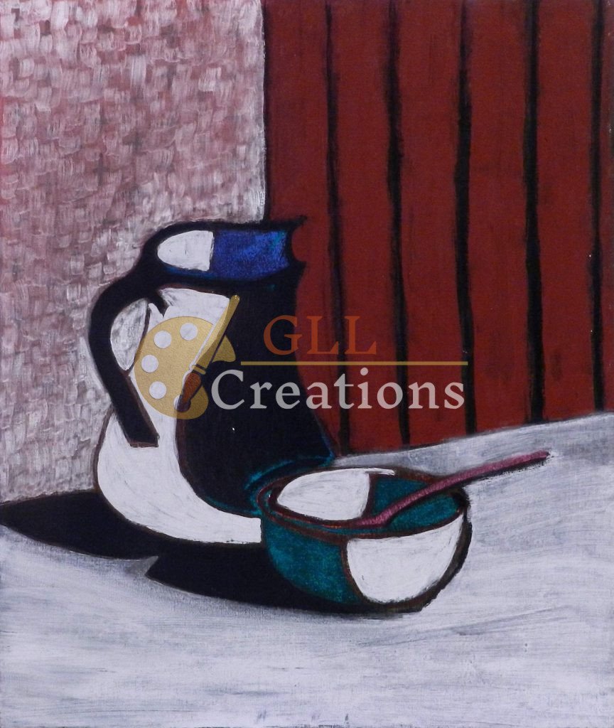 Still Life with Pitcher and Bowl