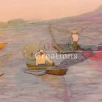 Butterfly Fisherman Triptych3 8532625226 O