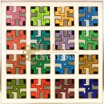 Color Maze Acyrlic On Masonite 7029607967 O