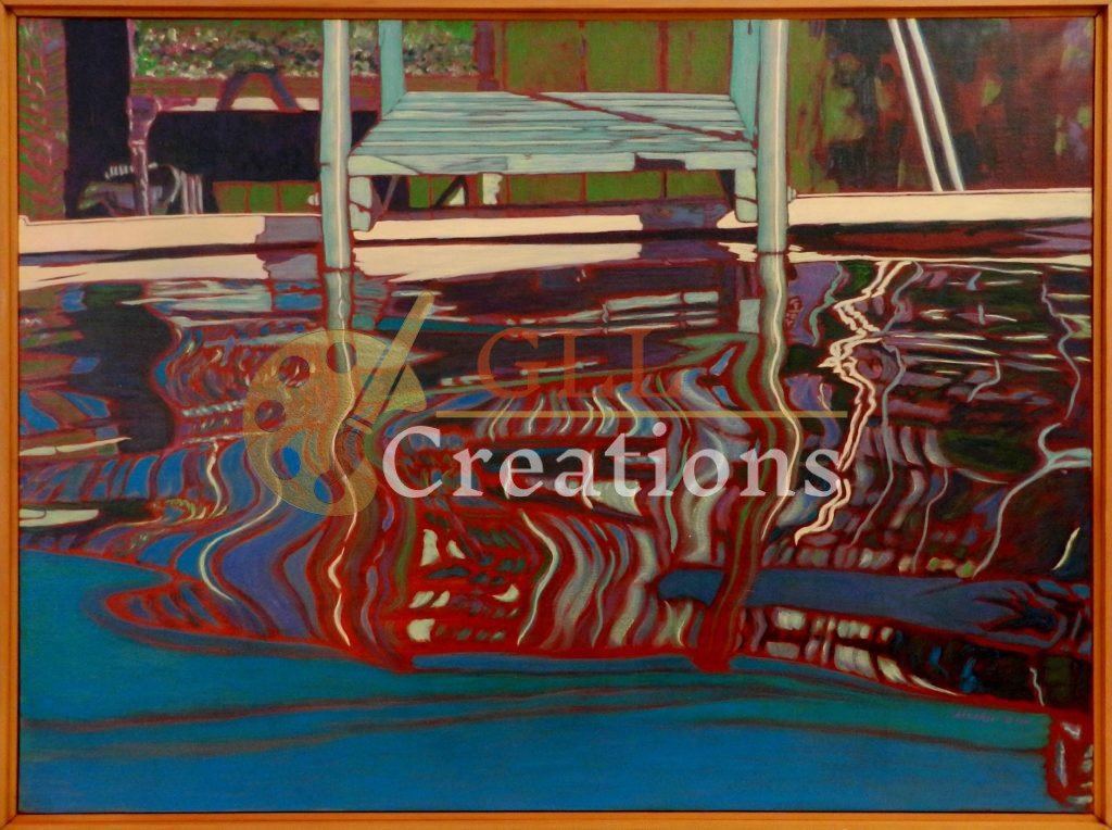 Cool Pool Blues 30x40 8532721804 O Scaled