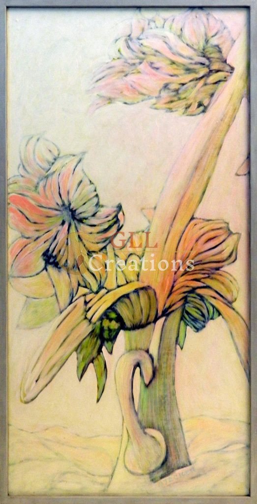 Organic Bloom: A Stylized Floral Study