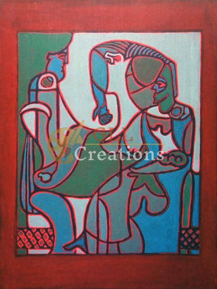 Homage To Picasso Iii 8545495476 O