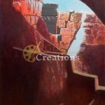 Red Rocks Through a Cavern Opening