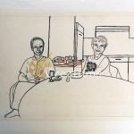 Couple at Kitchen Table