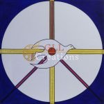 Peace Dove within Cosmic Cross