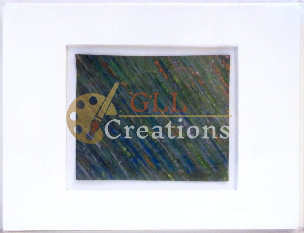 Dynamic Diagonal Strokes in Textured Abstract