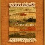 Rustic Woven Landscape Tapestry
