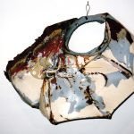 Fragmented Form: Rusted and Distorted Metal
