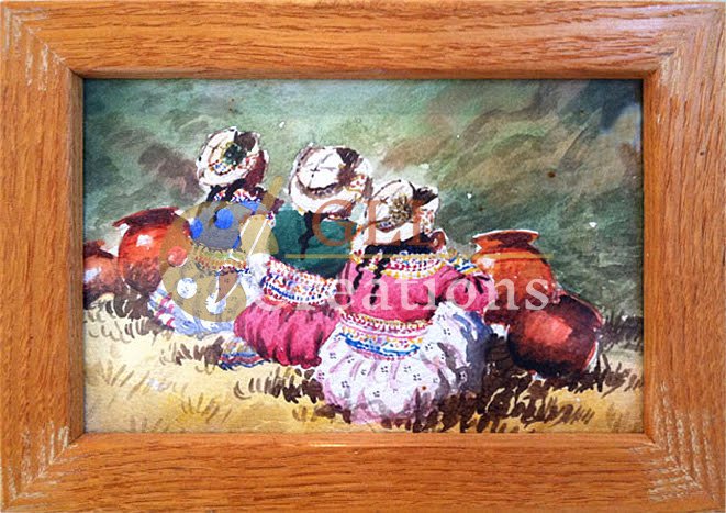 Untitled 3 Mexican Women With Pottery Isaacs Jean 8537151812 O
