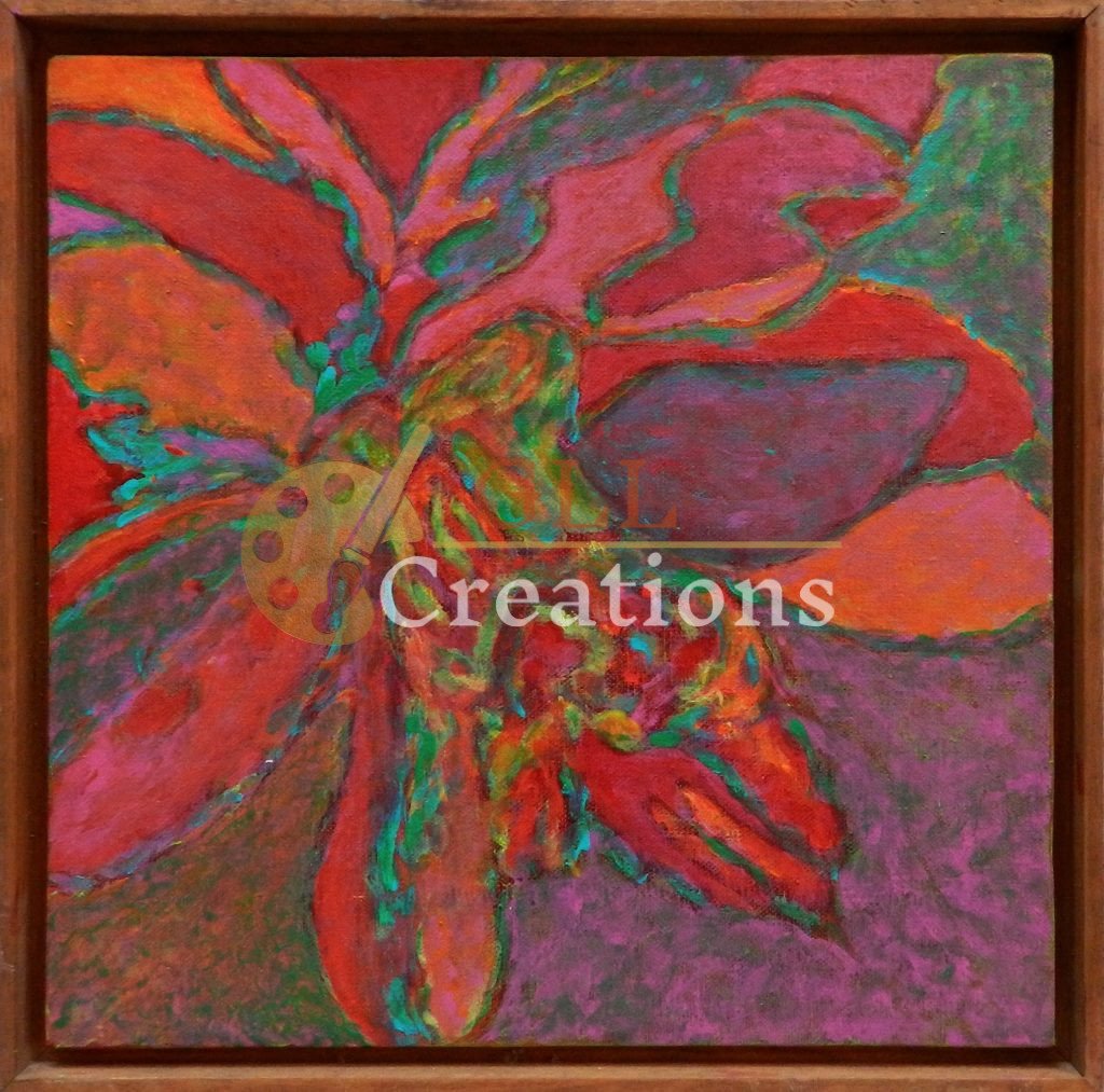 Untitled Flower Red Orange Tones 8536011311 O