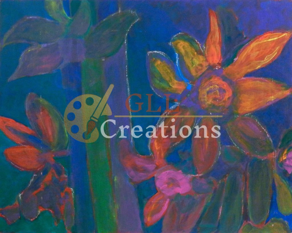 Untitled Pastel Flowers 8537336364 O
