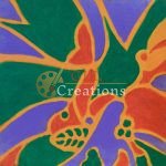 Untitled Small Sq Purple Green Orange Flower2 6883592530 O
