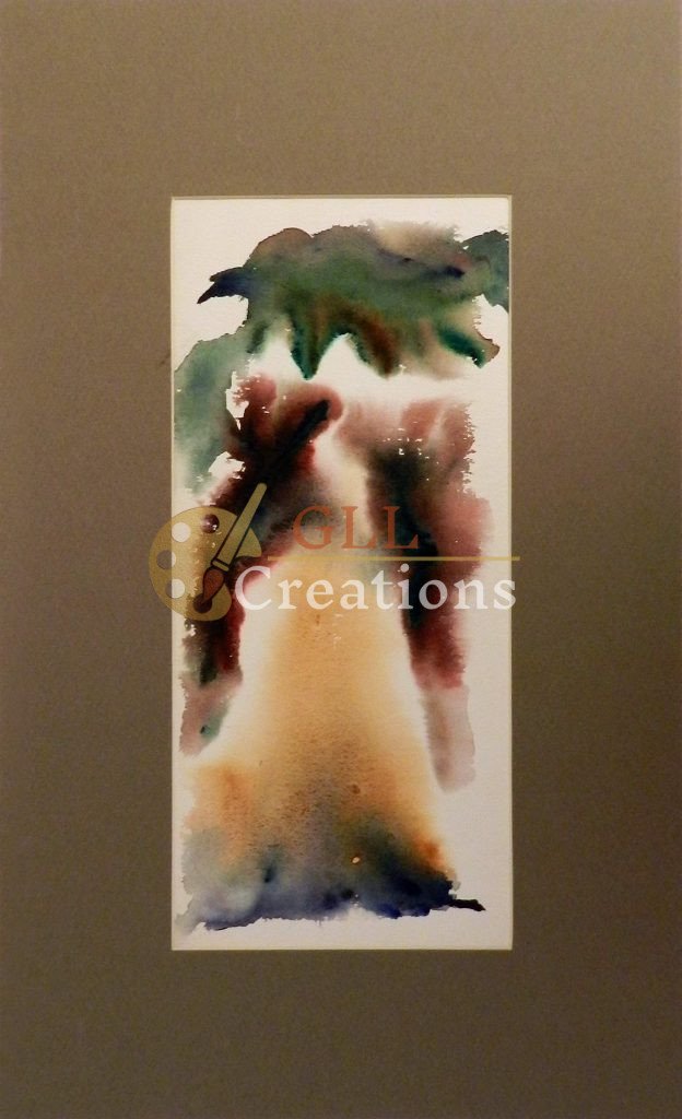 Abstract Flowing Washes