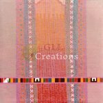 Abstract Composition with Woven Texture